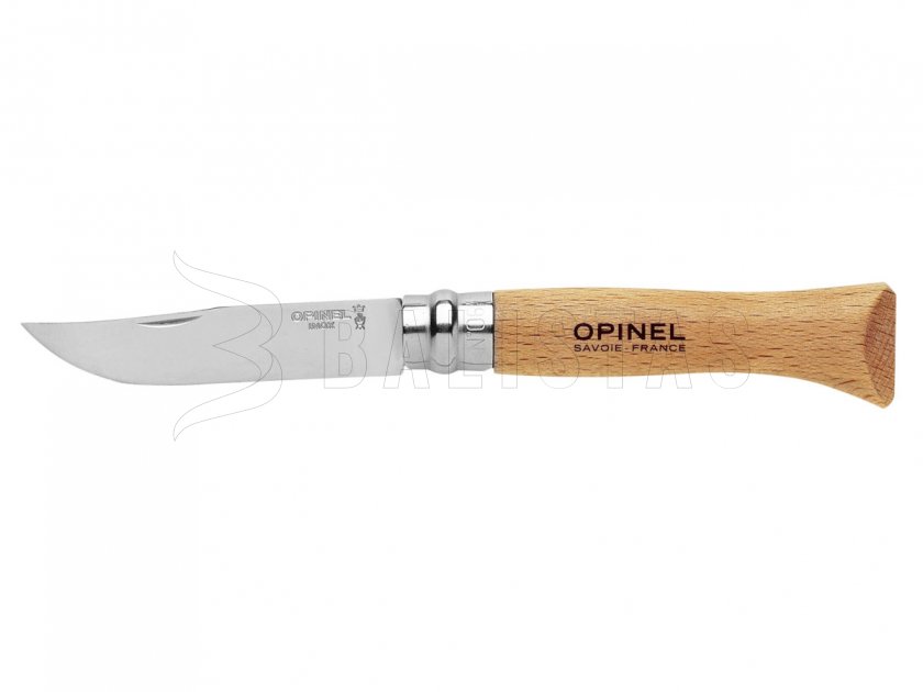 Opinel 10 Closing Knife Inox Beech