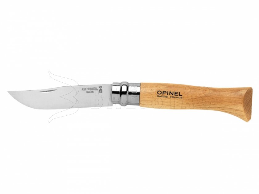 Opinel 8 Closing Knife Inox Beech
