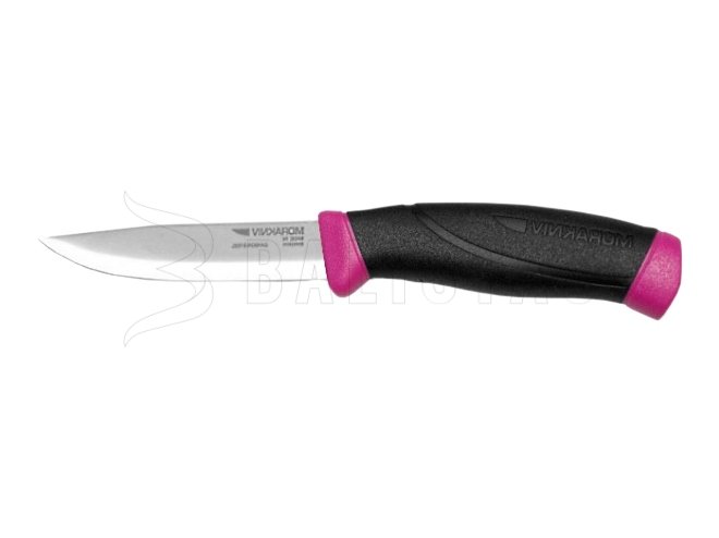 Knife Morakniv Companion stainless steel pink