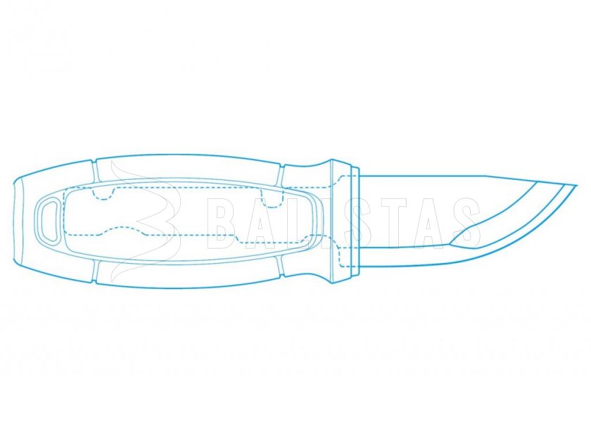 Knife Morakniv Eldris green