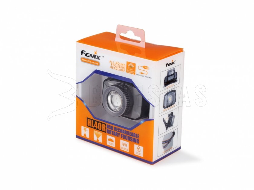 Fenix HL40R blue LED headlamp