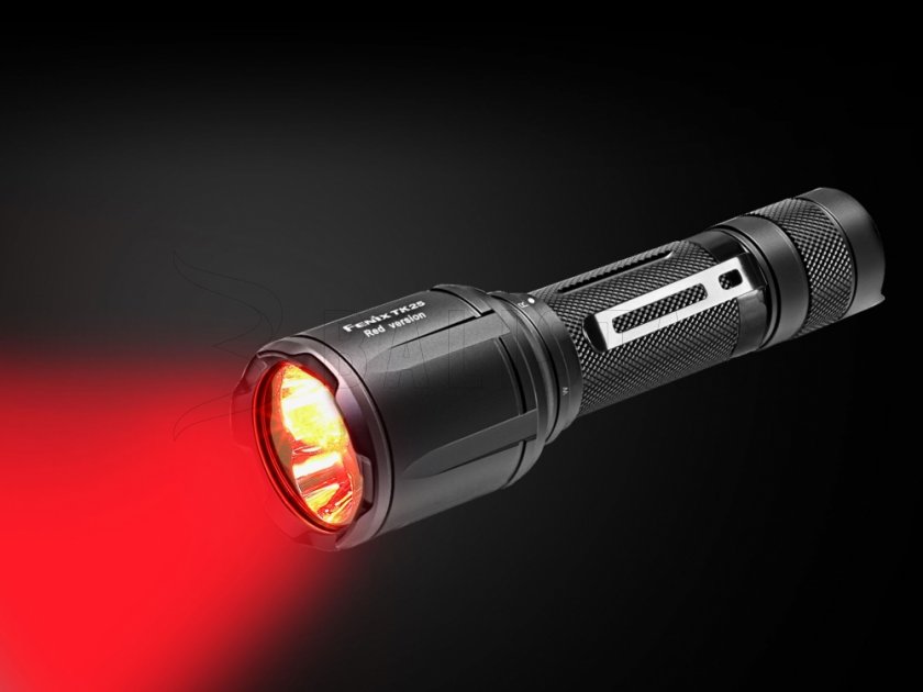 LED flashlight Fenix TK25 Red