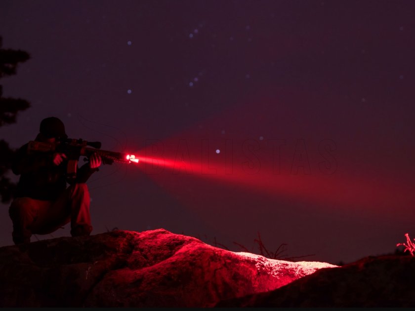 LED flashlight Fenix TK25 Red