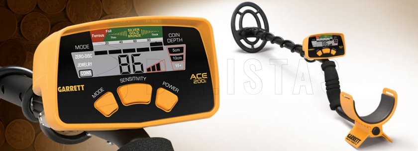 Garrett ACE 200i metal detector