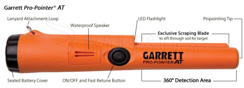 Garrett ProPointer AT metal detector
