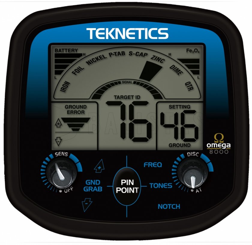 Teknetics Omega 8500 10'' metal detector
