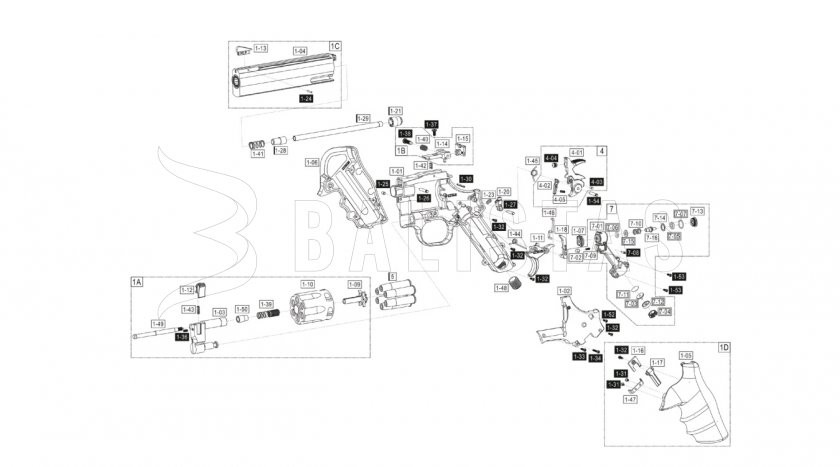 ASG Dan Wesson 715 6" Silver