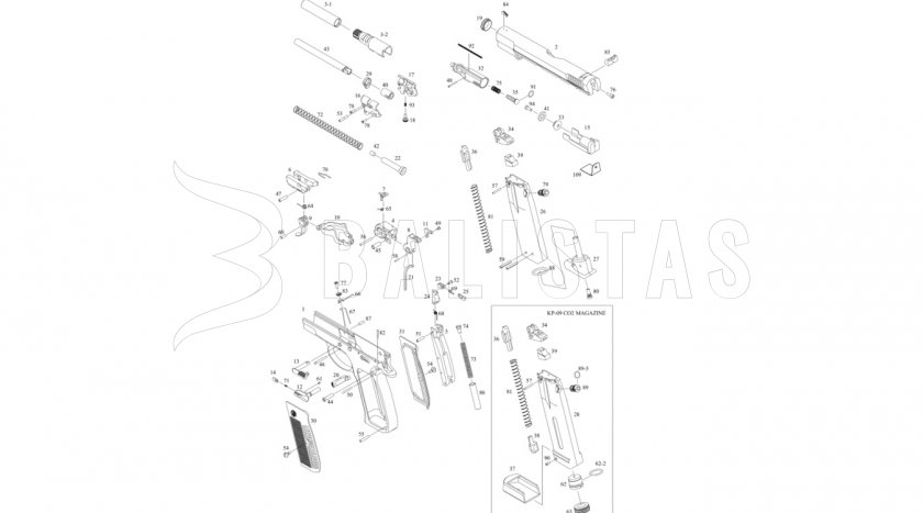 ASG CZ-75 Blow Back