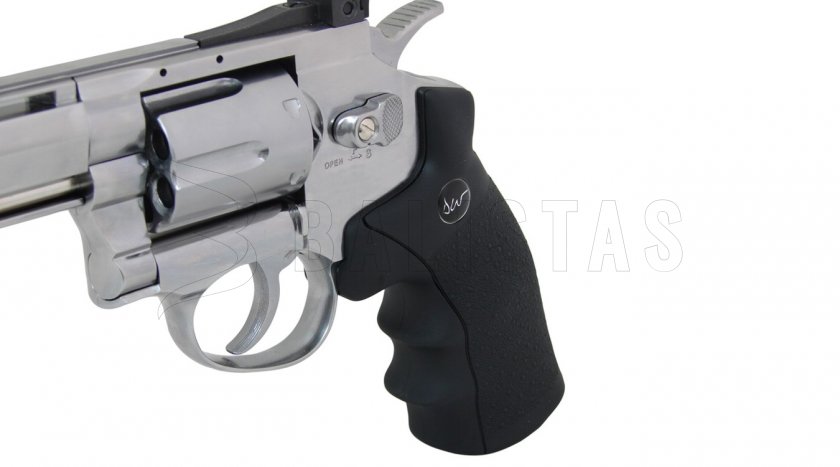 ASG Dan Wesson Pellet revolver  6" Silver