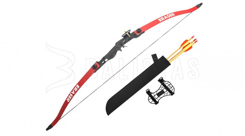 Bow Perfect Line Eraser Beetle reflex 18lb red