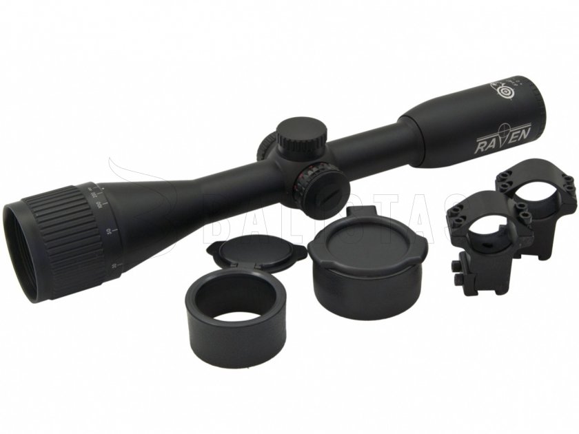 Raven 6x40 AOE Mil-Dot rifle scope