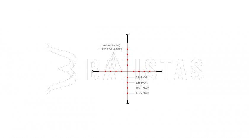Hawke Vantage 4-16×50 AO Mil Dot IR