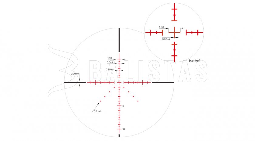 Riflescope Optisan EVX 4-16x44i