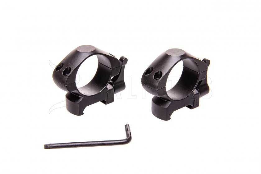 Venox Steel Mount Rings 22mm/30mm Medium Quick Release