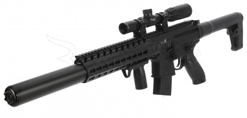 Sig Sauer MCX 4,5mm with riflescope