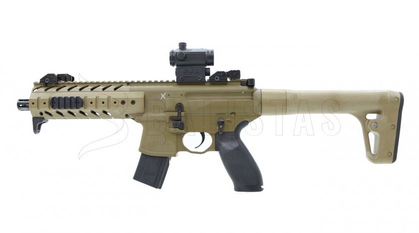 Sig Sauer MPX 4,5mm FDE Sand with RED DOT