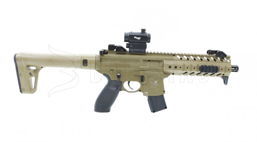 Sig Sauer MPX 4,5mm FDE Sand with RED DOT
