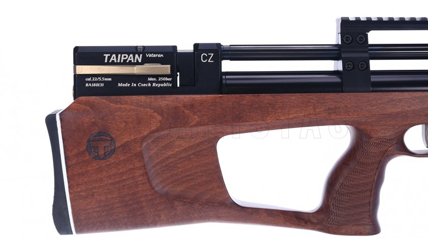 Air rifle Taipan Veteran Standart 6,35mm Beech