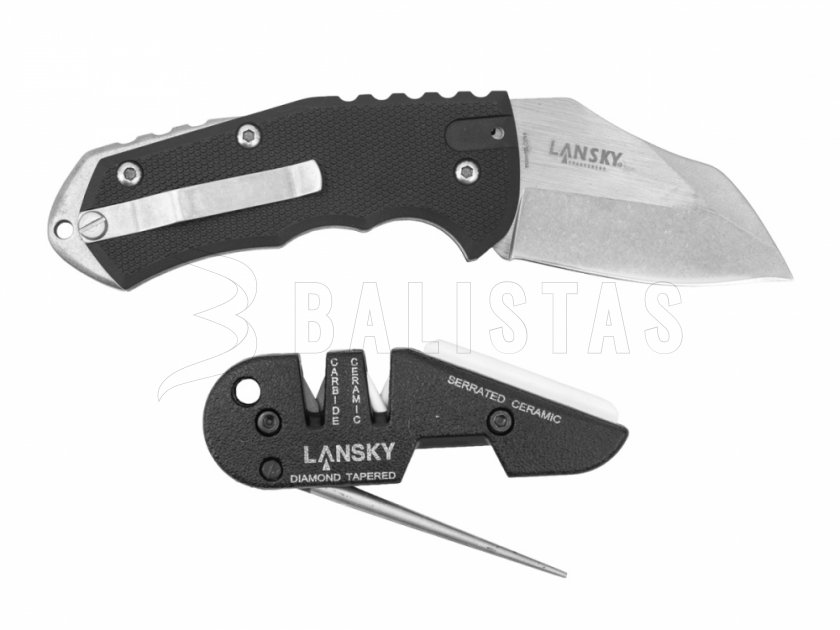 Set Lansky knife World Legal + sharpener PSMED01