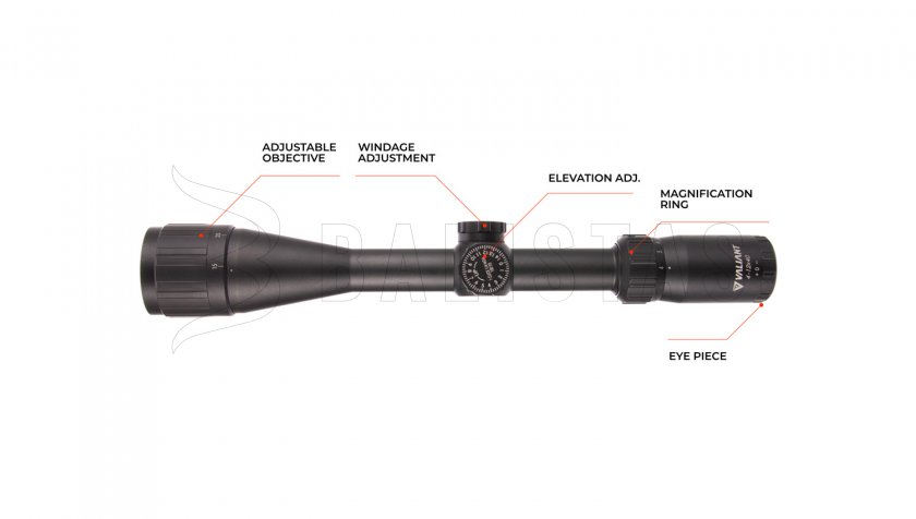 Valiant Themys 4-12x40 AO FBR