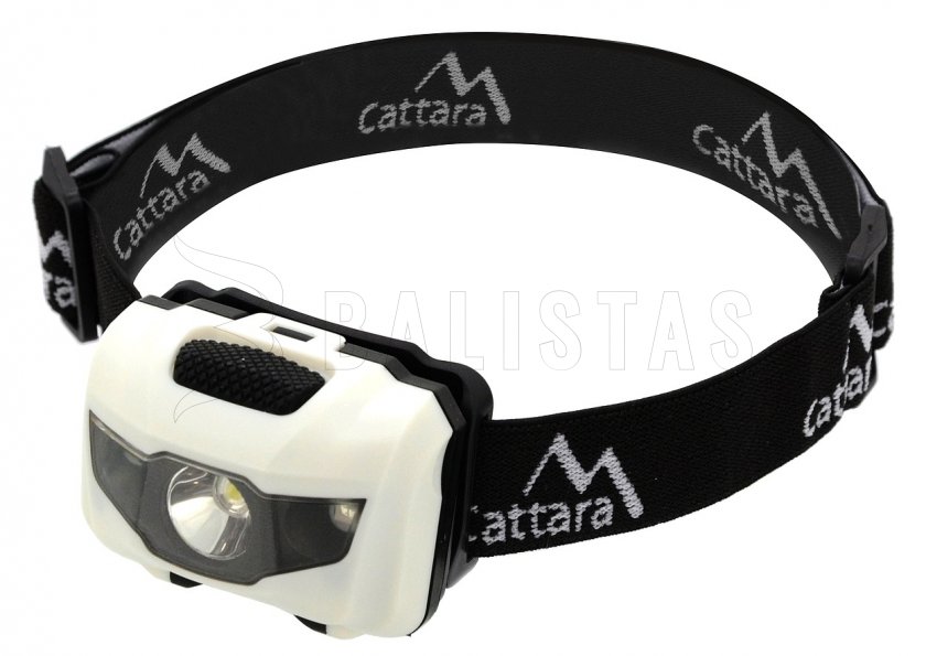 Headlamp LED 80 lm black and white