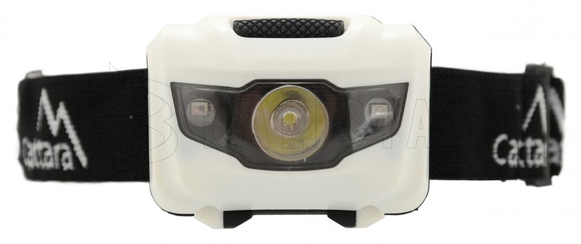Headlamp LED 80 lm black and white