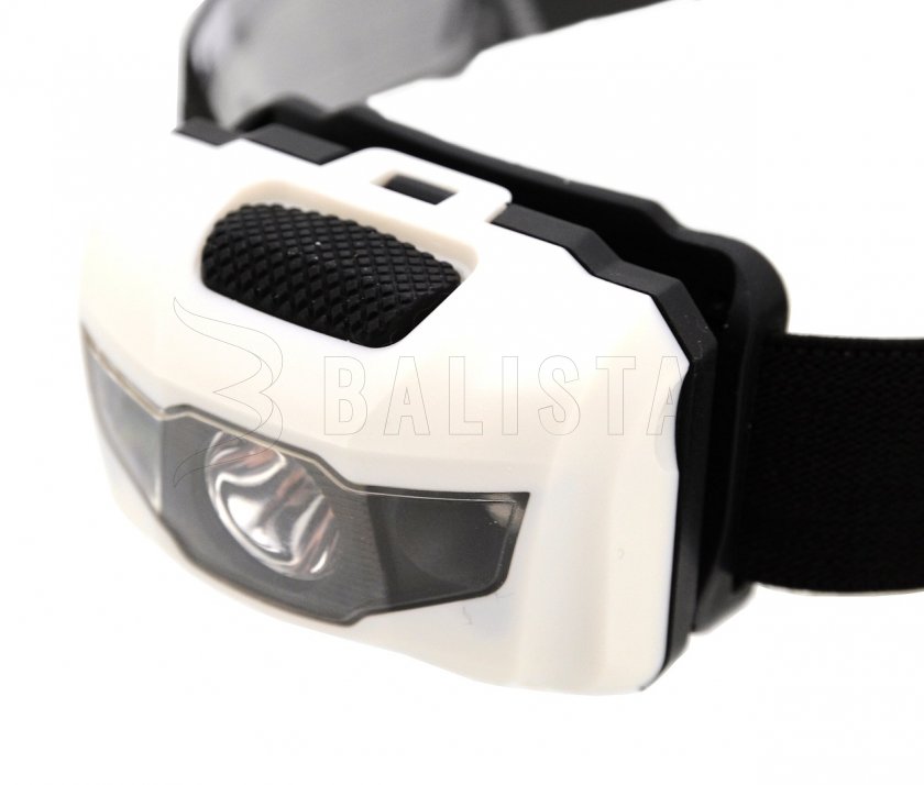 Headlamp LED 80 lm black and white
