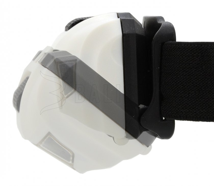 Headlamp LED 80 lm black and white