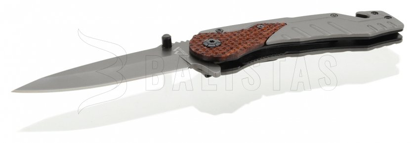 Knife Wood with safety lock 21 cm