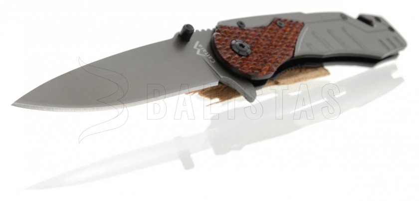 Knife Wood with safety lock 21 cm