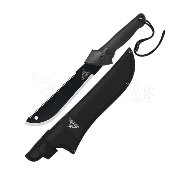 Gerber Gator compact machete with sheath