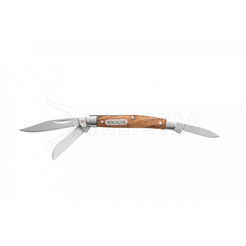 Winchester Stagecoach + Heel Spur knife set in gift box