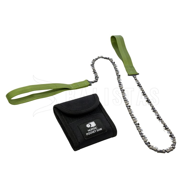 Nordic Pocket Saw X-Long chainsaw for 2 persons green