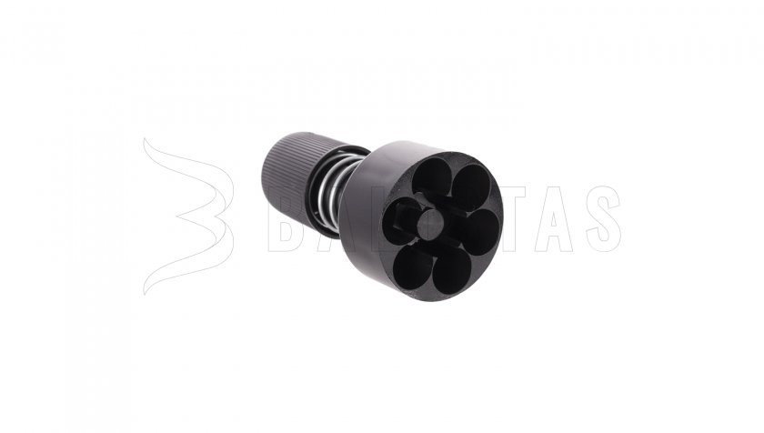 Air revolver ASG Dan Wesson 715 4" silver pellets