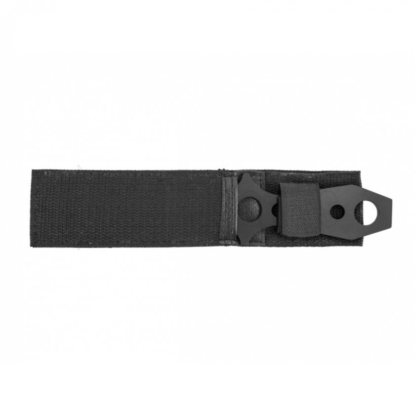 Fox Outdoor throwing knife 22,5cm with sheath, black
