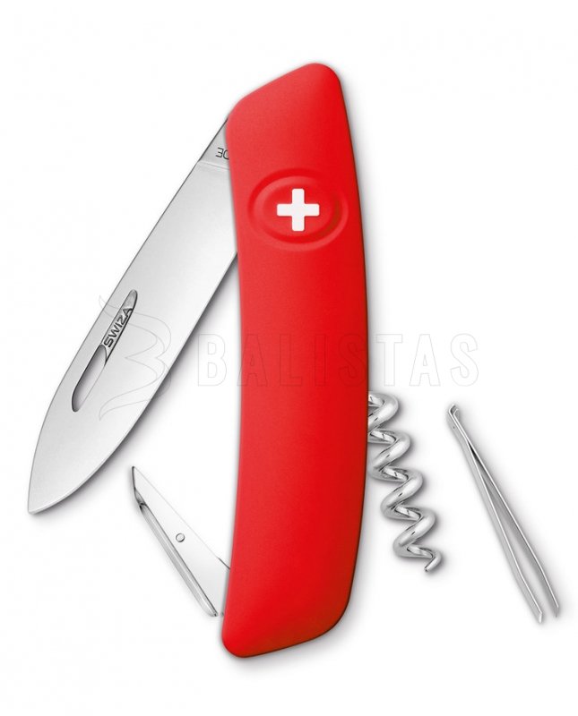 Swiss pocket knife Swiza D01 red
