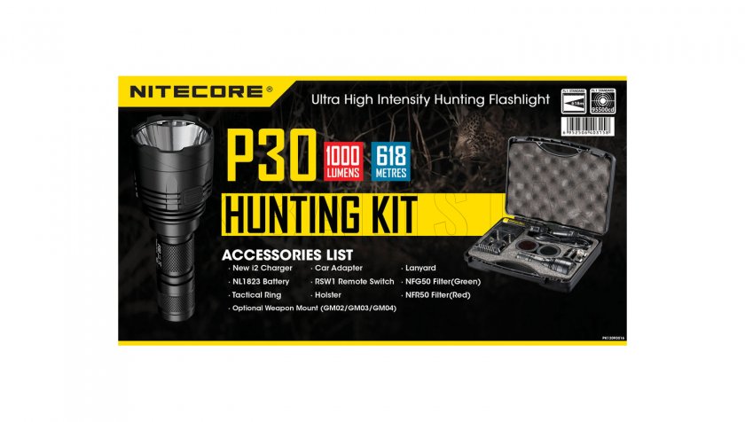 Nitecore P30 Hunting Set