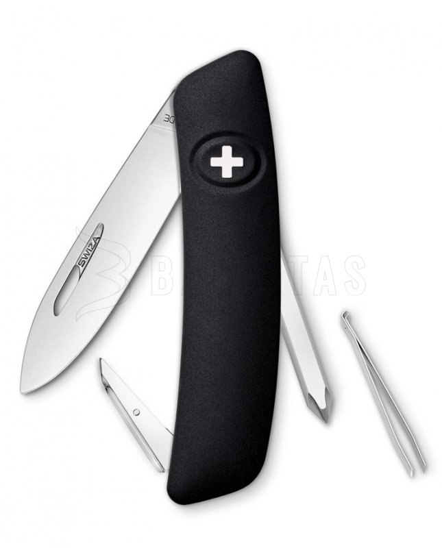 Swiss pocket knife Swiza D02 black