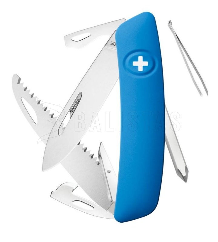 Swiss pocket knife Swiza D06 blue