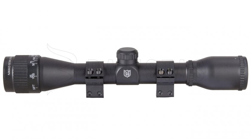 Rifle Scope Nikko Stirling Mountmaster 4x40 AO 1/2 Mil-Dot