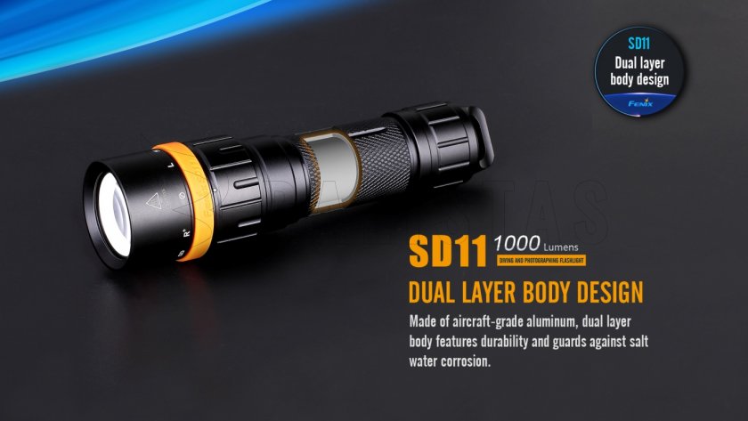 Diving LED flashlight Fenix SD11