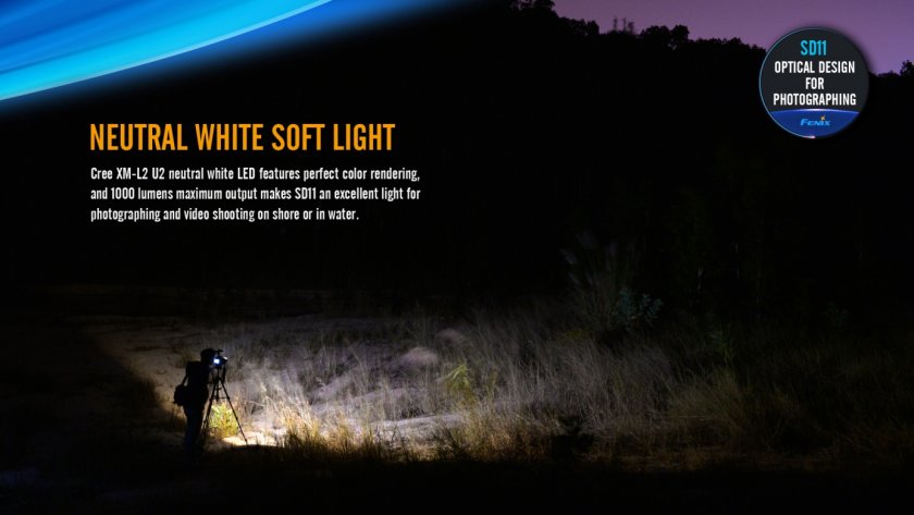 Diving LED flashlight Fenix SD11