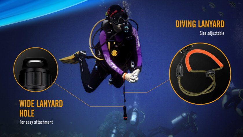 Diving LED flashlight Fenix SD11