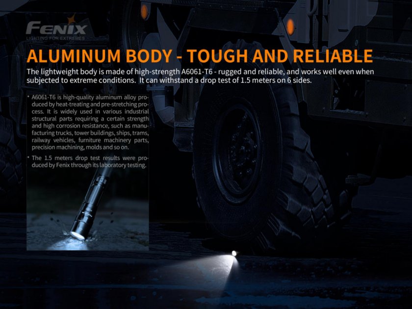 Flashlight Fenix PD40R V2.0