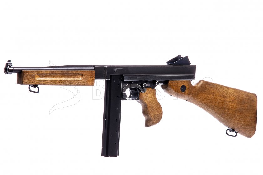 Air submachine gun Umarex Legends M1A1 Thompson Legendary Semi-Auto 4.5mm
