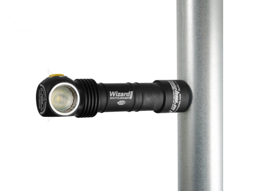 Multifunction flashlight Armytek Wizard Pro Magnet USB Nichia LED