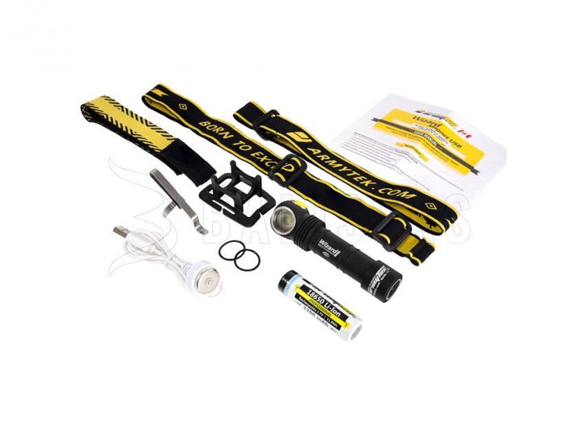 Multifunction flashlight Armytek Wizard Pro v3 Magnet USB XHP50