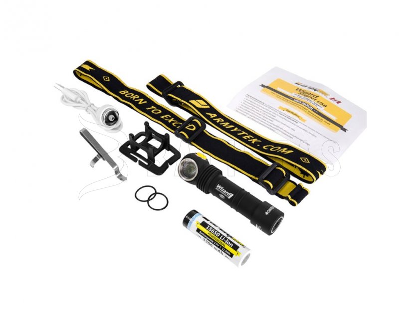 Multifunction flashlight Armytek Wizard v3 Magnet USB XP-L