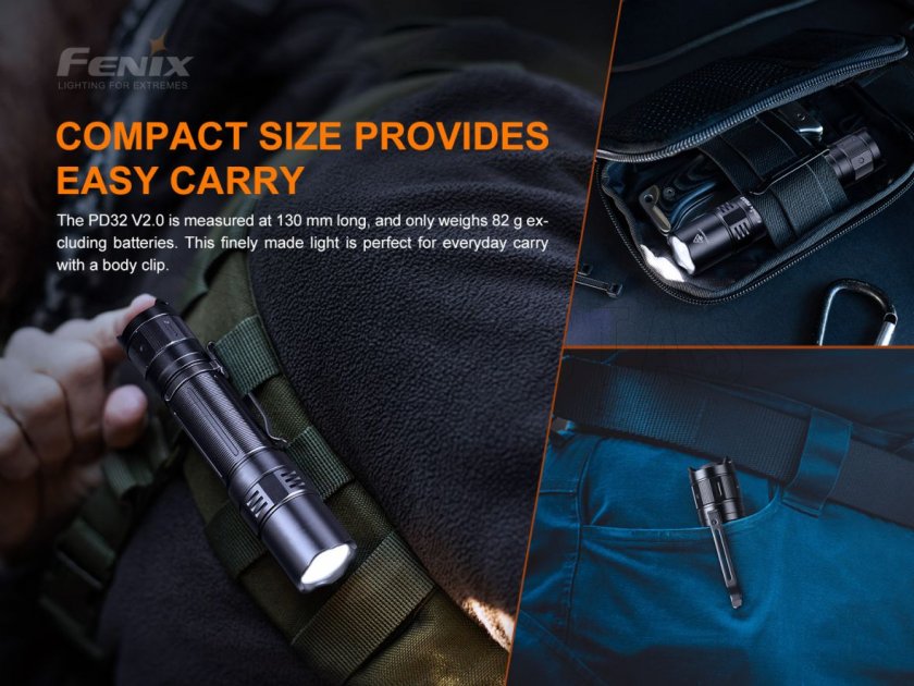 Flashlight Fenix PD32 V2.0 5