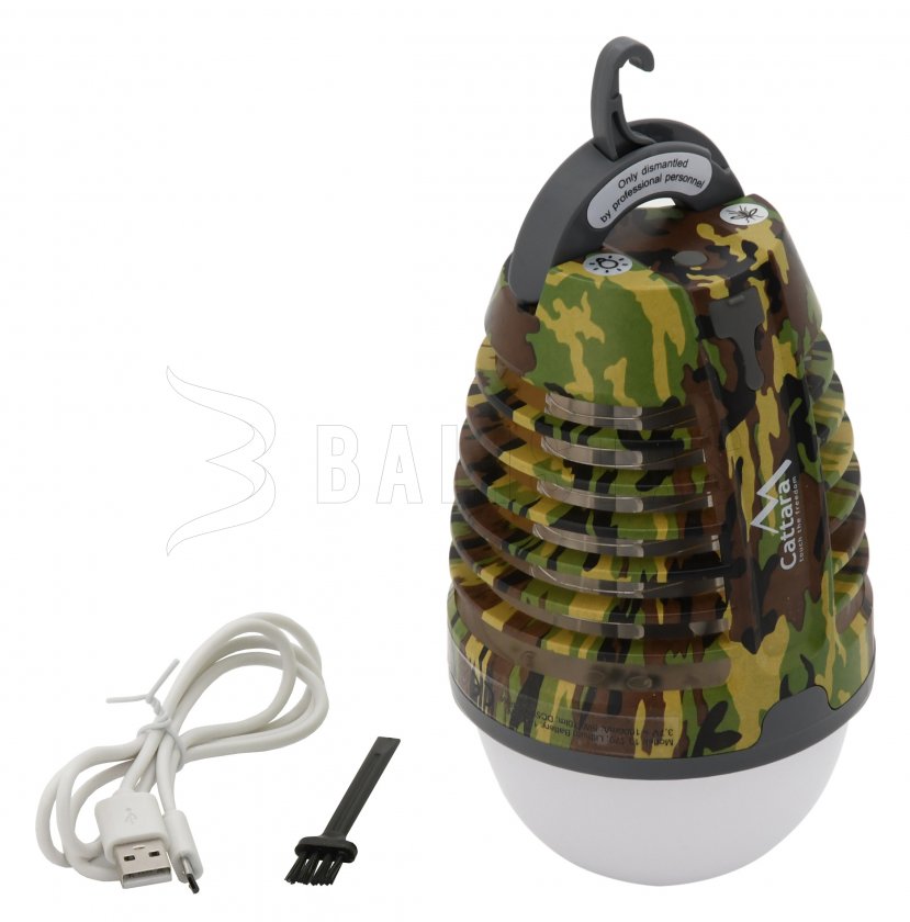 Flashlight PEAR ARMY rechargeable + insect trap